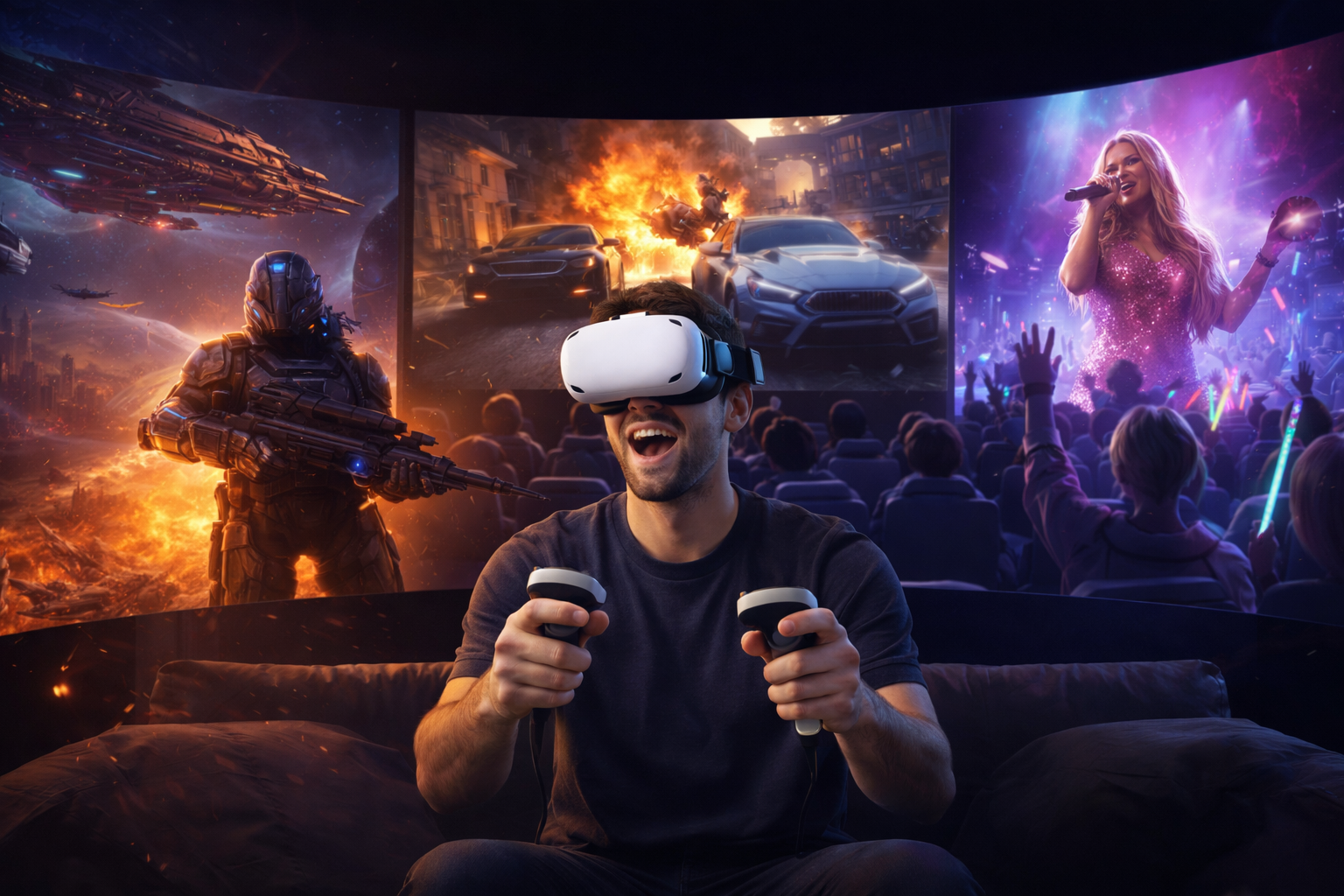 VR in Media & Entertainment Industry